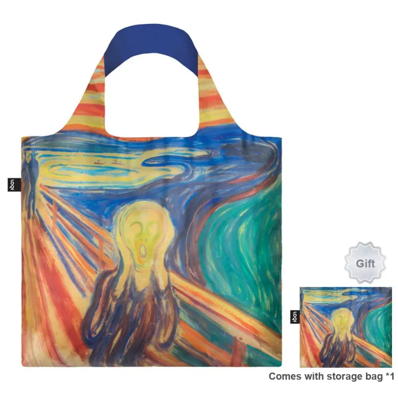Loqi Polyester Shoulder Bag Unisex Multicolor 'Cry'/Spring/Health Goddess For Women's-2