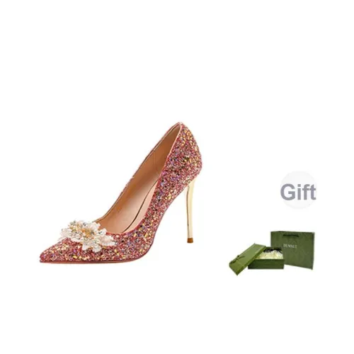 Dunnu Узкий каблук высокий каблук 8 см женский