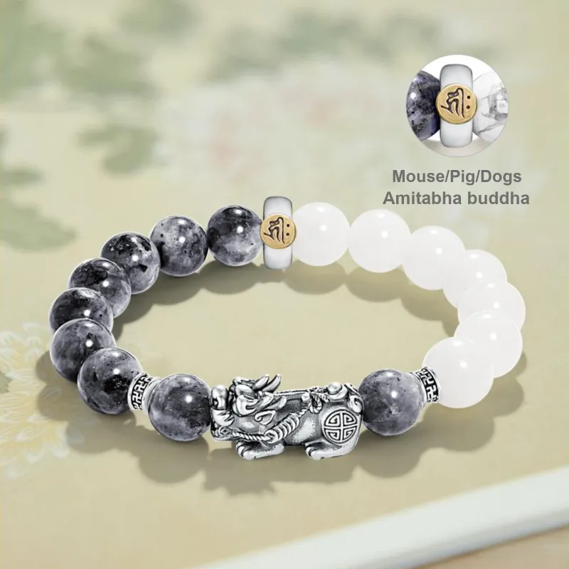 Silver Trim Bodhi Bracelets Unisex-29