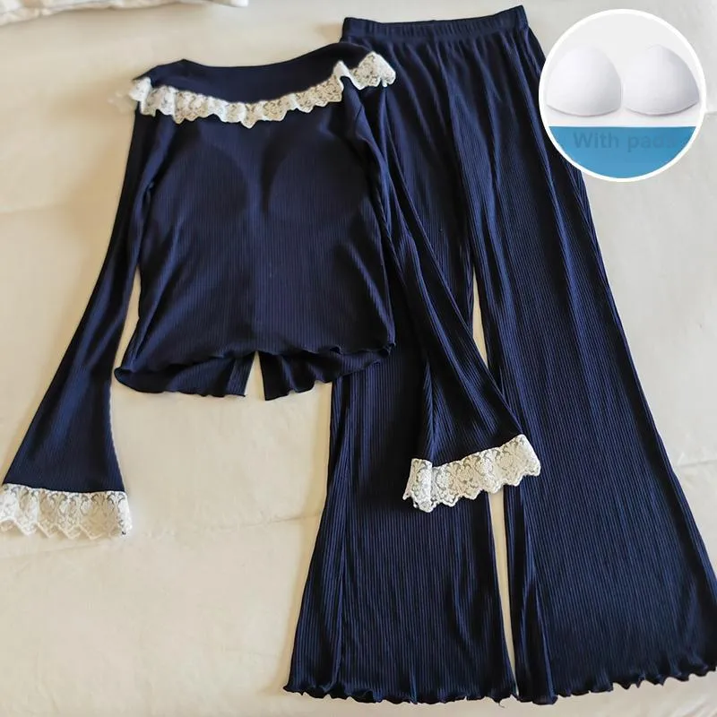 Sleeping Beauty Pajama Set Women's Image Color-5