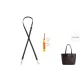 Brown Black City23 Shoulder Strap Set