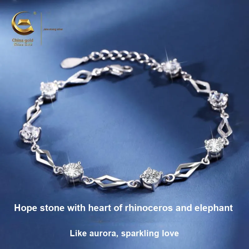 ZSY Sterling Silver Bracelets Women's Box-2