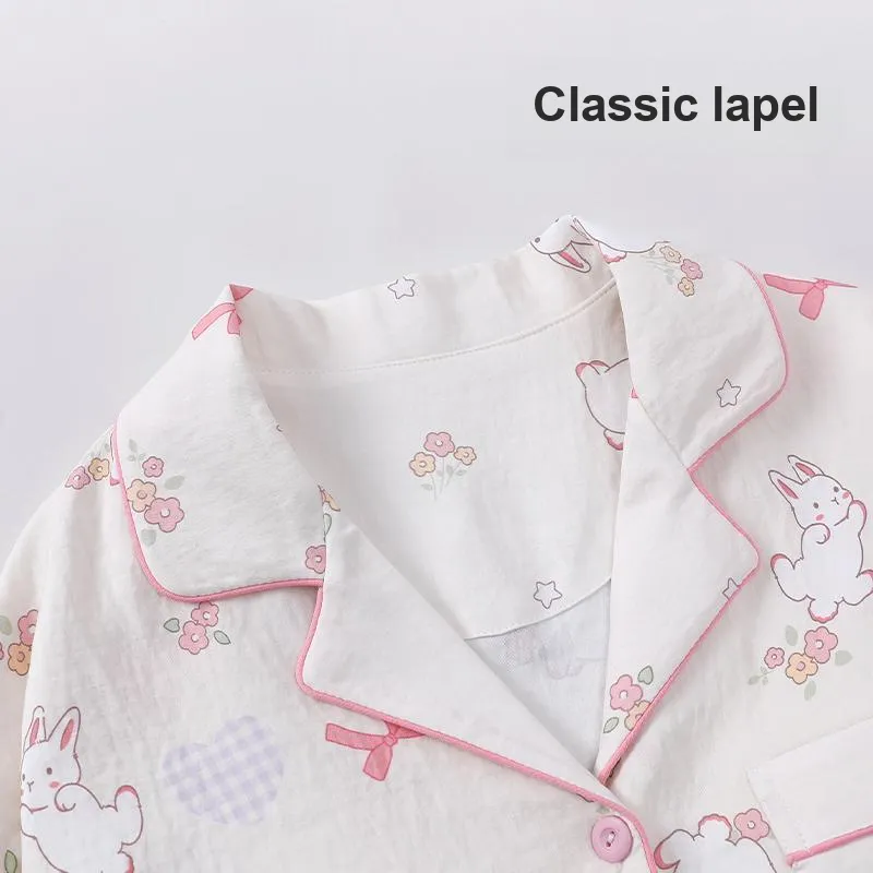 XIAFENYAN Pajama Set Women's Apricot-4