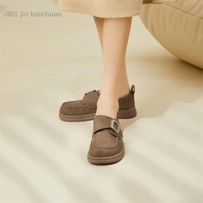 Jin Baichuan Casual Single Shoes Women's Spring-4