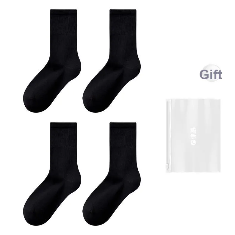 Temooues Unisex Mid-Calf Socks-5