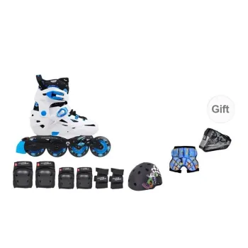 FLYING EAGLE Inline Skates Outdoor Park Square Kids' Blue White