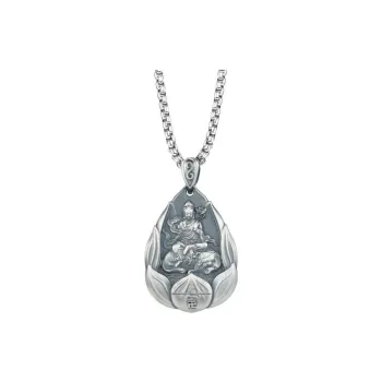LIANDUO S999 Fine Silver Necklaces Unisex