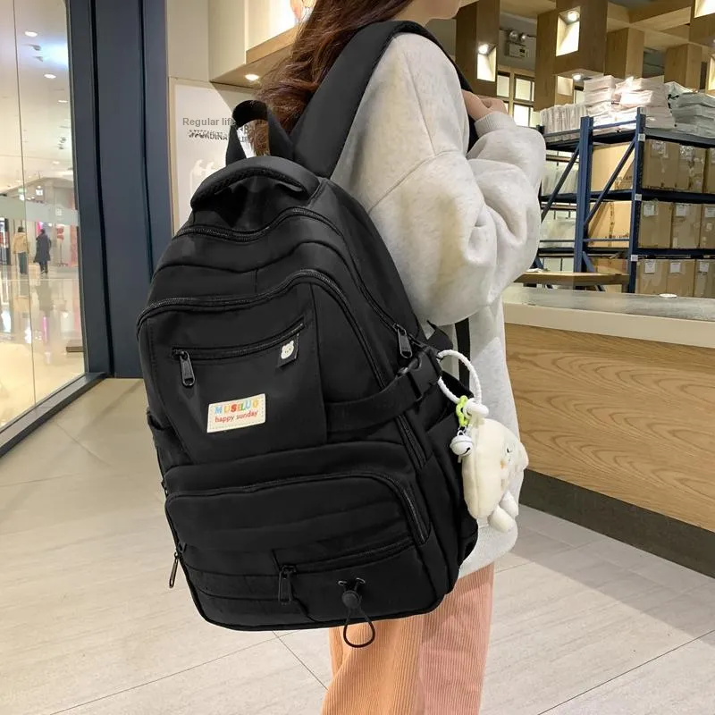 KAMLUI Nylon Backpack Regular Women's Multicolor-17