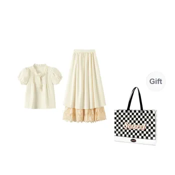 STARFEI Two Piece Skirt Sets Women's