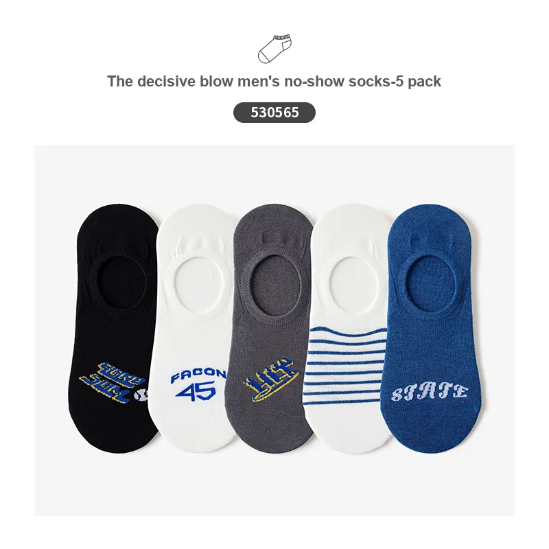 Caramella Ankle Socks Men's 5 Pack-11