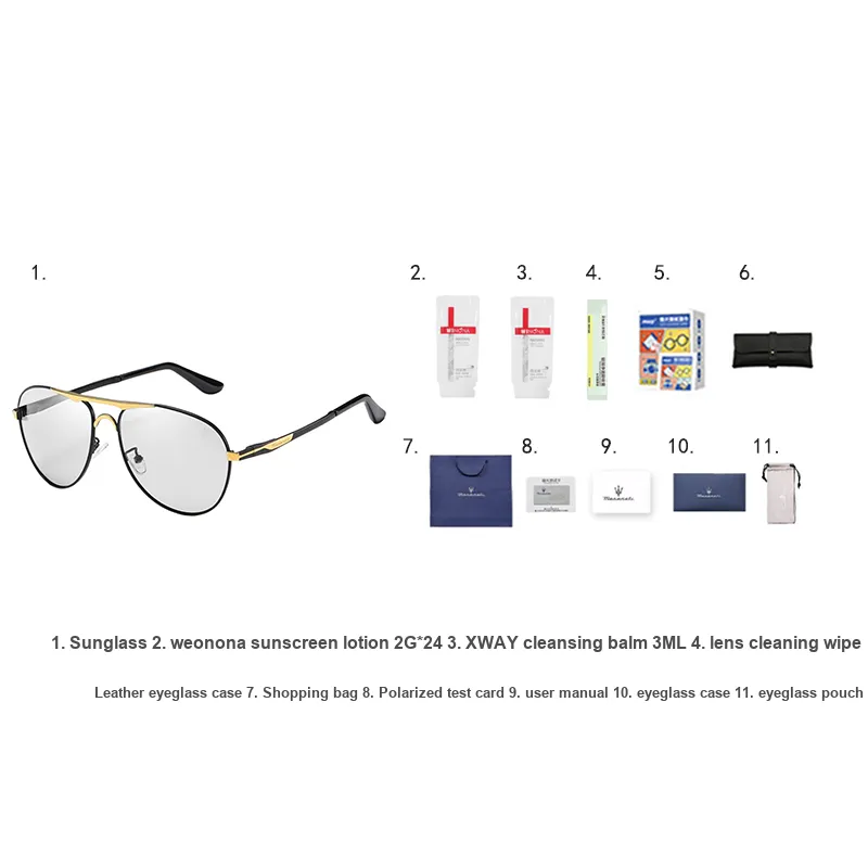 Maserati Aviator Sunglasses Unisex-1
