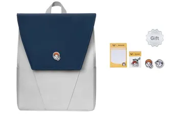 MAH X Finerworld Collaboration Collection Polyester Backpack Regular Unisex Multicolor