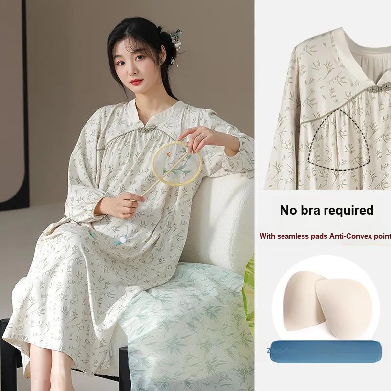 Lan Miao Long Sleeved Dress Women's-5