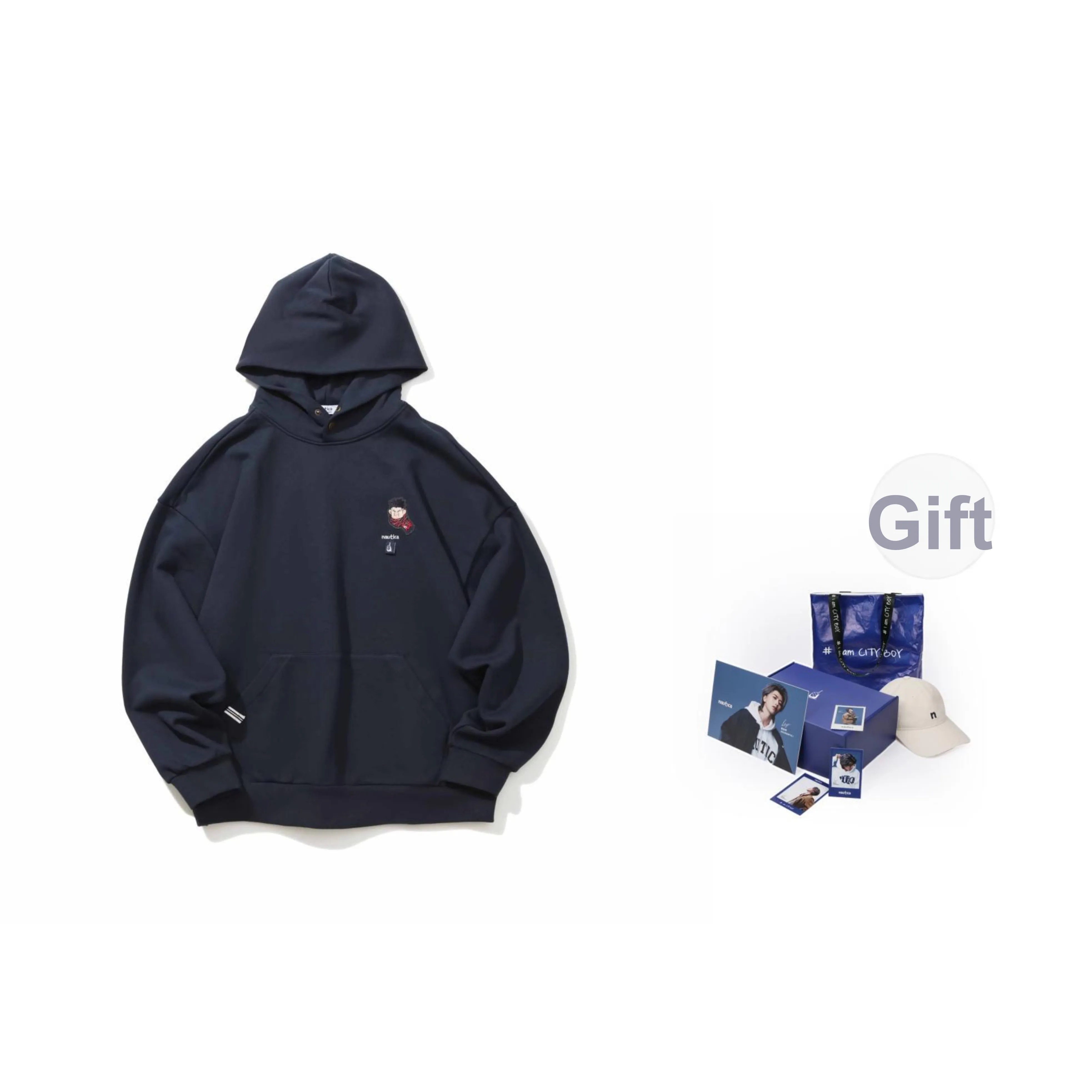 Nautica White Sail Толстовка Унисекс