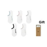 [5 Pack]Gray/Black/Skin/Pink/Light Blue (Women's)