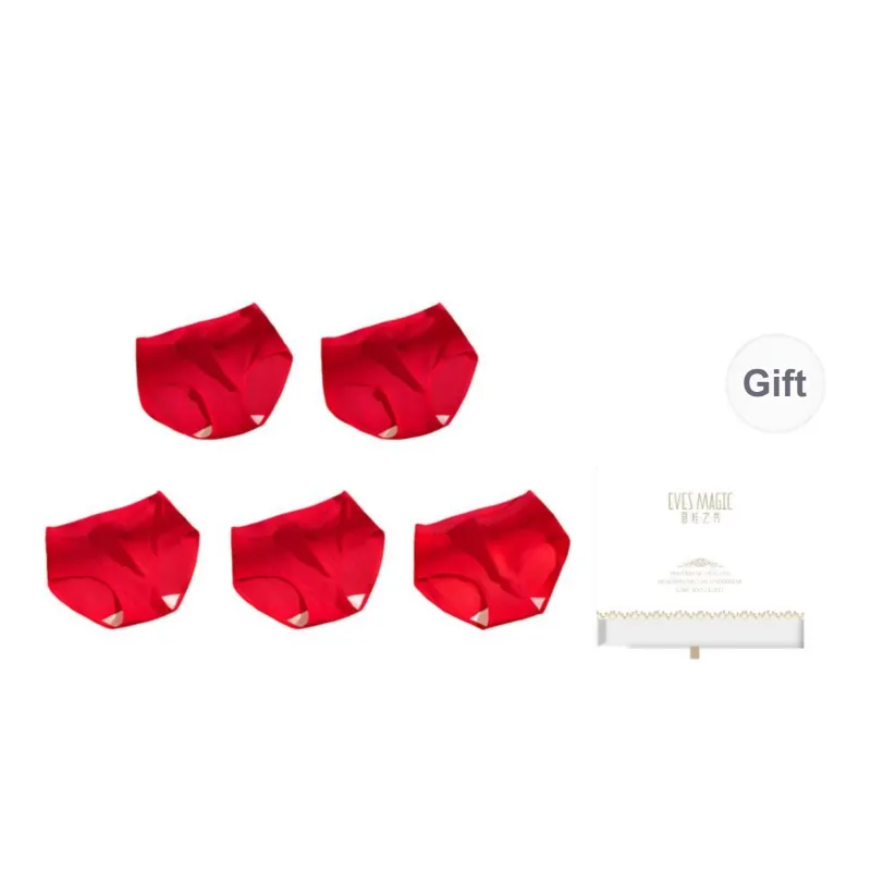 XIA.WA.ZHI.XIU Underpants Women's Box 5 Pack-5