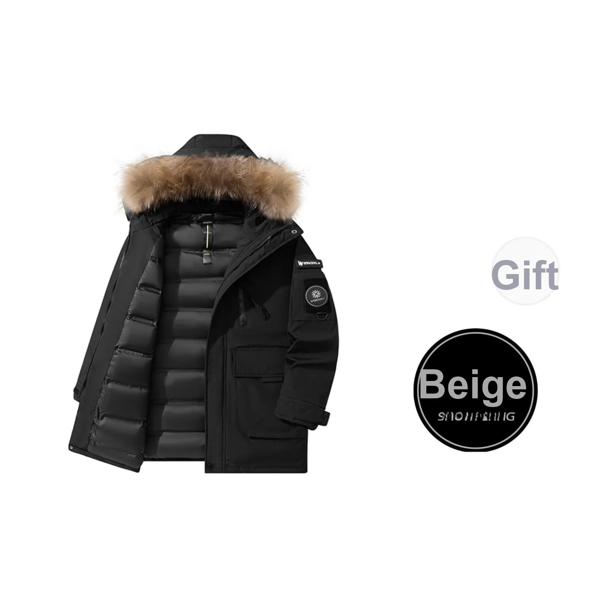 SNOW FLYING Winter Soldier Collection Пуховик Унисекс