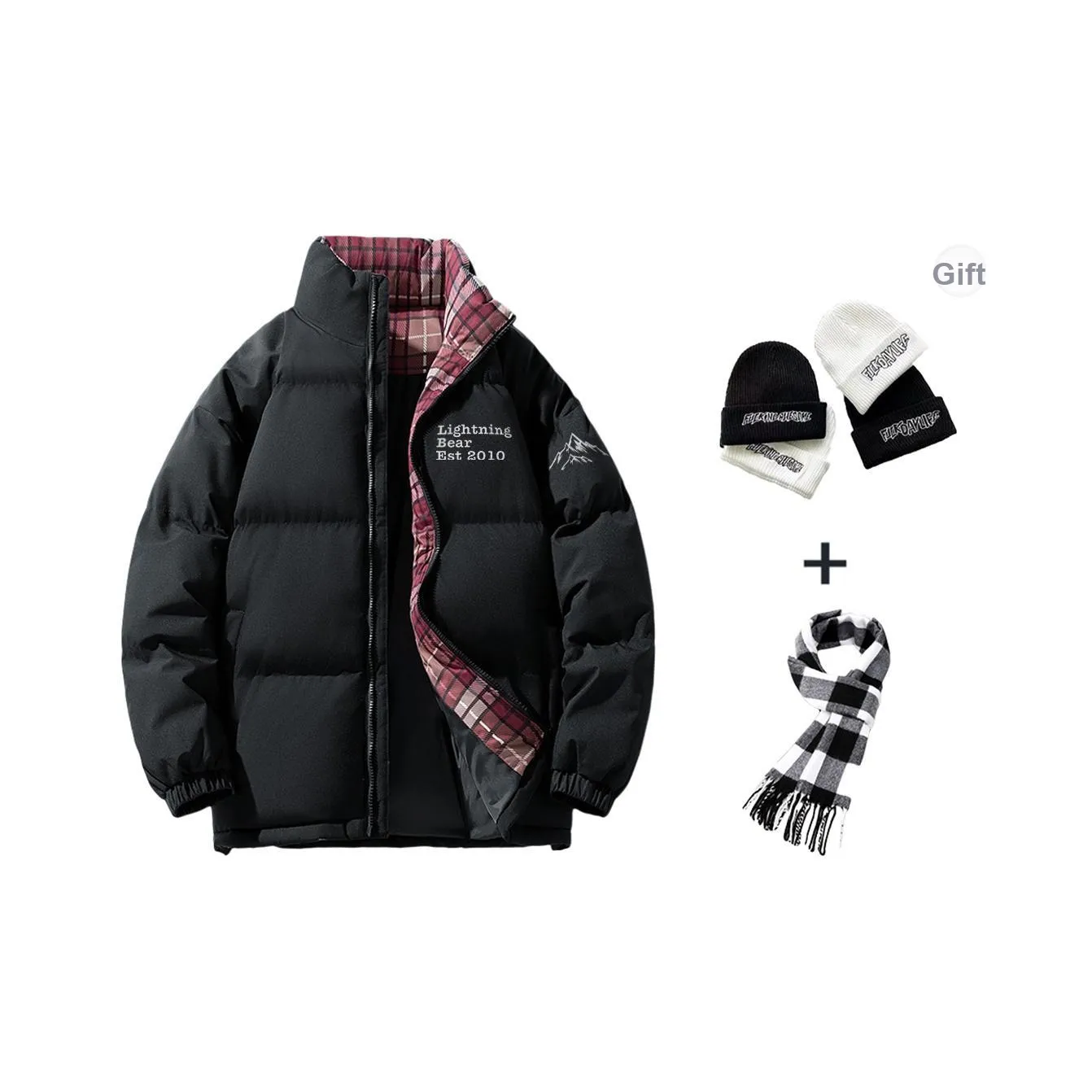 LIGHTNING BEAR Пуховик Унисекс