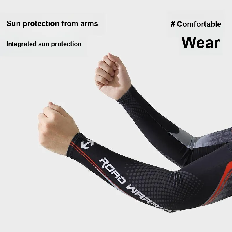 NANJIREN Polyester Sun Protection Sleeves Men's-10
