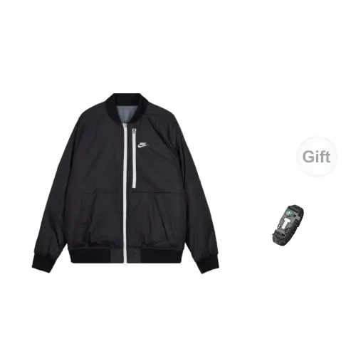 Nike Puffer Jackets Men Black+Free Survival Wristbands