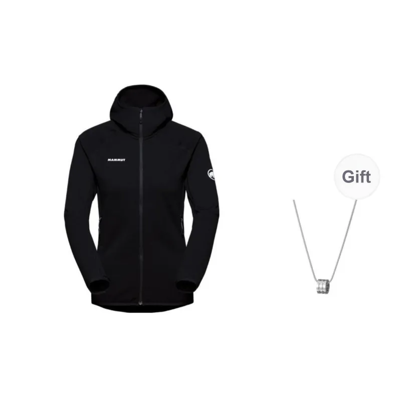 MAMMUT Aconcagua Jackets Coats Unisex Black Comes With Necklace-0