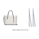 Purple Mollie Tote Bag, Shoulder Strap (Two Pieces)