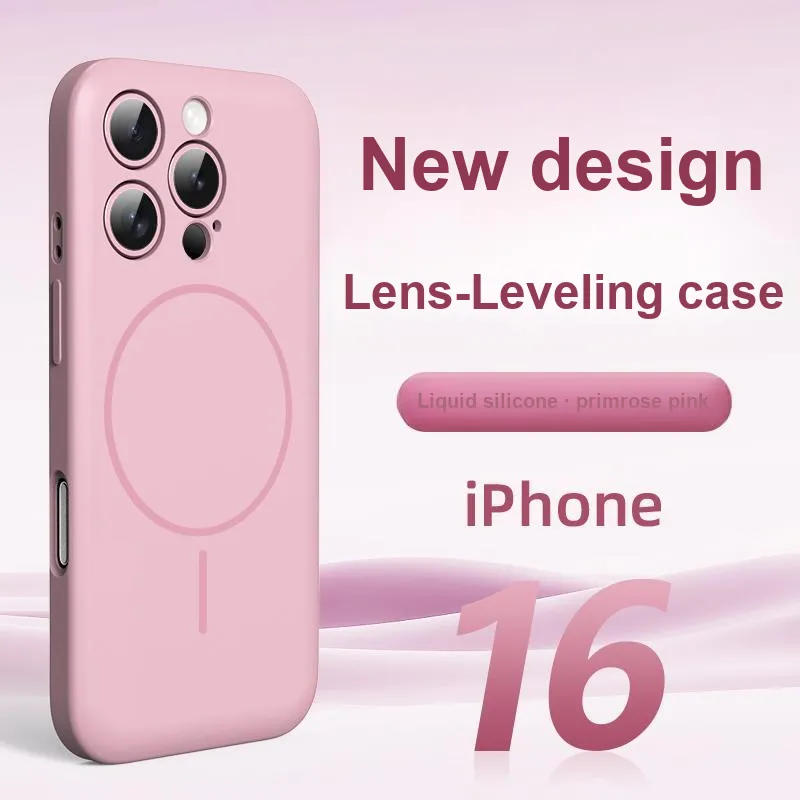BOLIANSHI Silicone Material Compatibility Apple 16 Pro Max/iPhone 15 Plus/14 Pro Phone Cases Magnetic Protective Cases-11