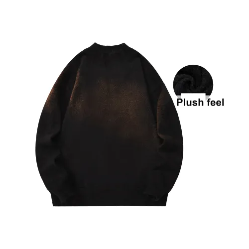 ZMOH Трикотажная ткань Свитер Унисекс