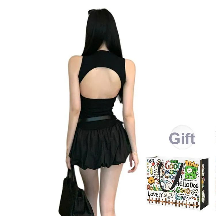 Dippanis Sleeveless Dress Women's-1