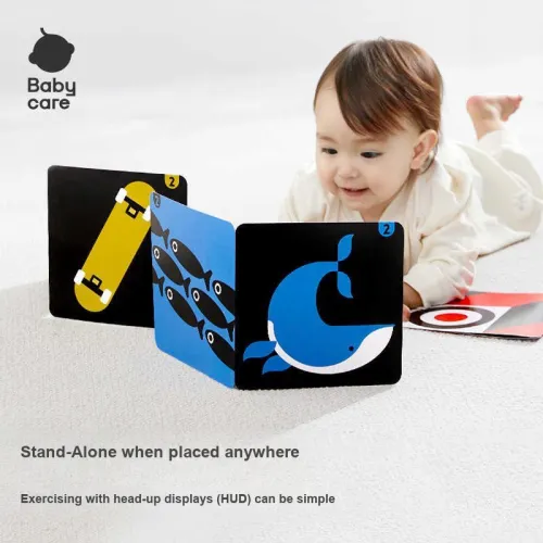 BABY CARE Черный Белый Многоцветный Визуальная стимуляция Карта Развивающие игрушки