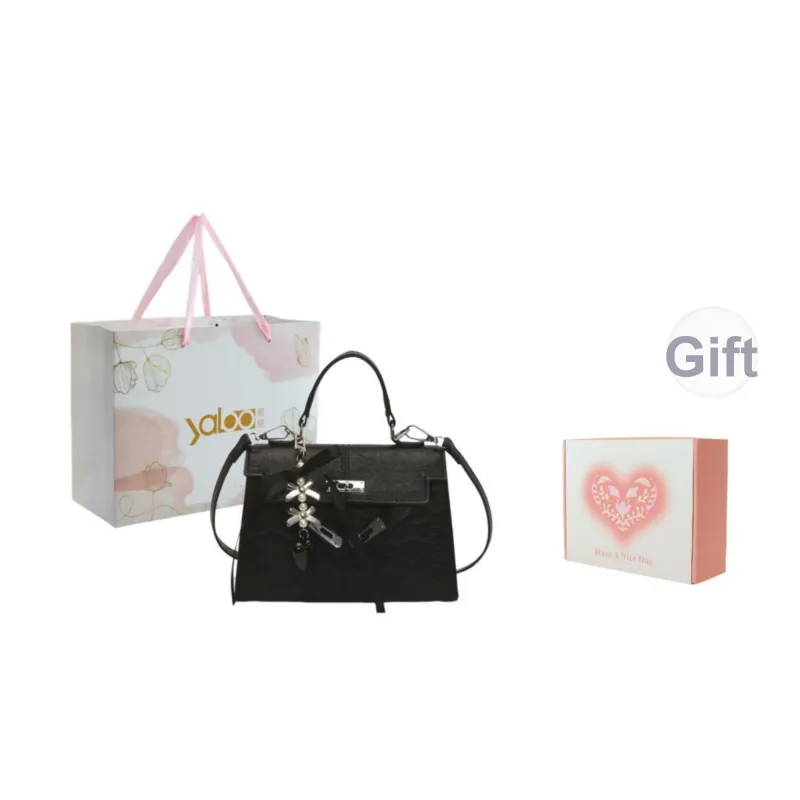 Yalu PU Shoulder Bag, Crossbody Bag, Handbag Unisex White/Black/Purple/Khaki/Blue/Pink-38