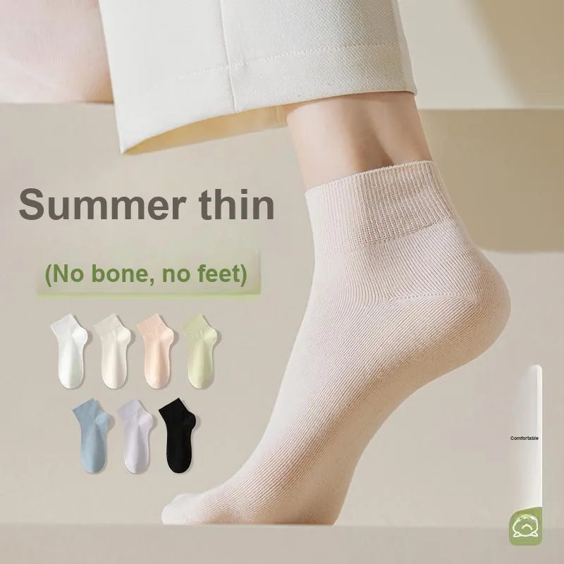 JIAZINI Ankle Socks Women's 5 Pack-24