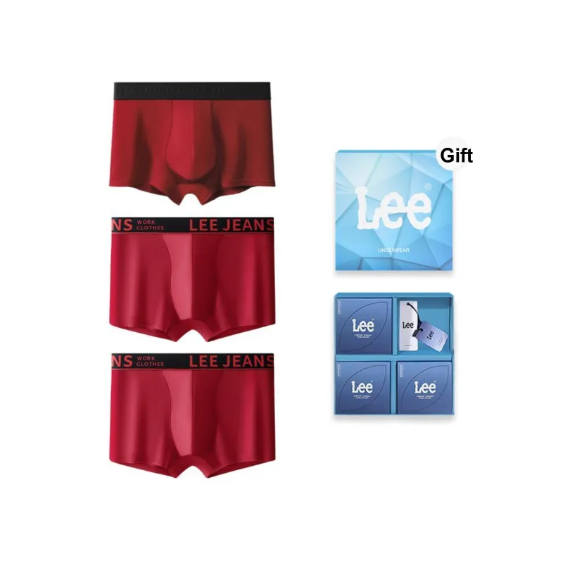 Lee 101 Years Commemoration Collection Underpants Men's Box 3 Pack-6