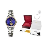 MG-9178L/Two-Tone Gold Blue Dial