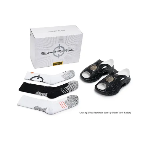 RIGORER Shark Слипоны Унисекс Серый Черный Белый