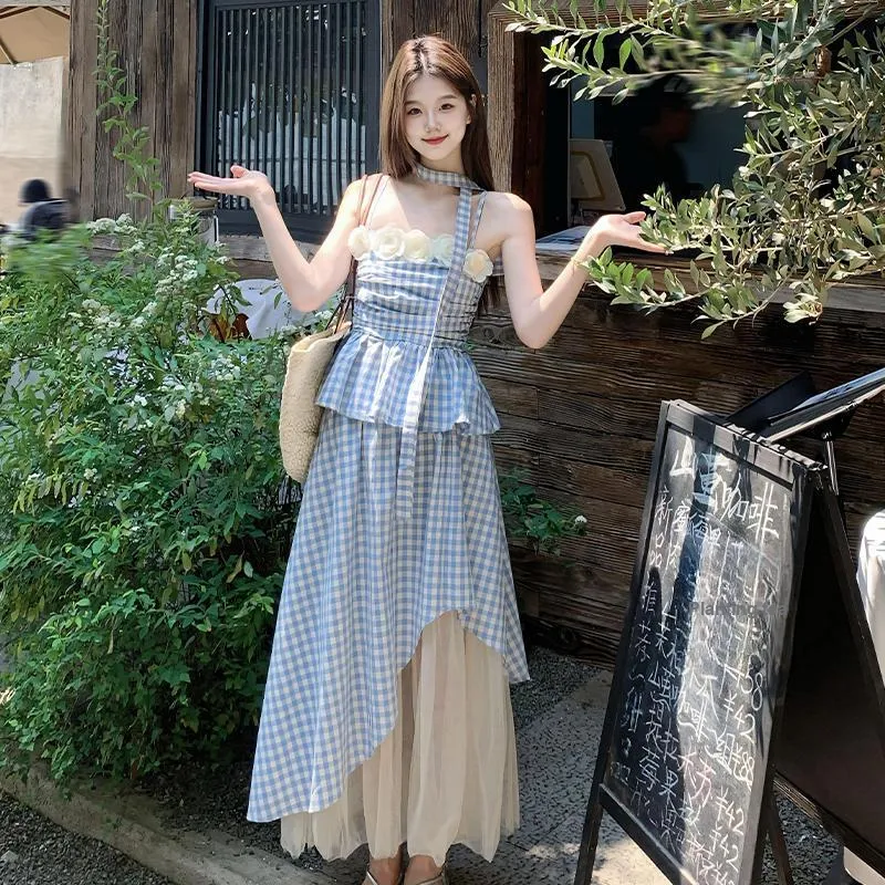 YGPRW Two Piece Skirt Sets Women's-3