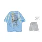 Glacier Blue (Comes with High-Quality Shorts 1 Pack)