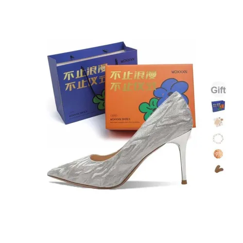 WOXXXN Низкий каблук Высокий каблук 8 см 6 см Женский Набор в подарочной коробке