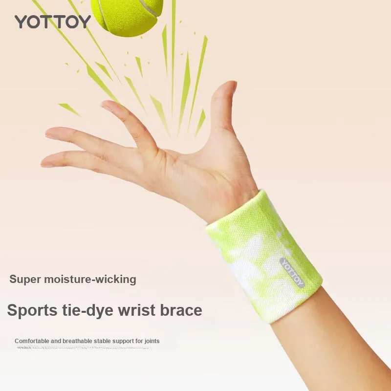 YOTTOY Wristbands Protective Neon Green [1 Pair] Women's-4