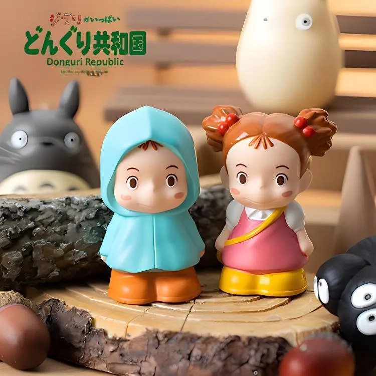 XIANGZIGONGHEGUO Mini Plastic Ghibli My Neighbor Totoro Studio Ghibli Chibi Figures-1