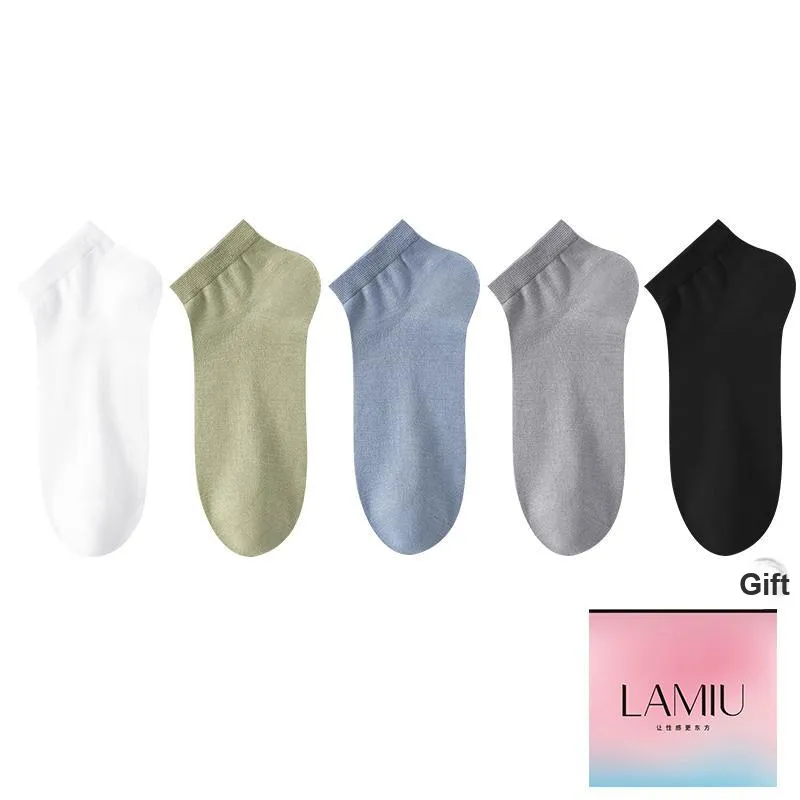 Lan Miao Ankle Socks Men's Shopping Bag Combo Set-45