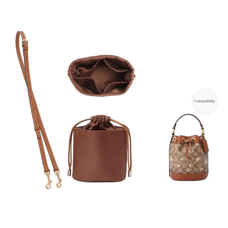 Gloya Leather Modified Adjustment One Shoulder Crossbody Underarm Strap Bag Accessory Women's Multicolor-5