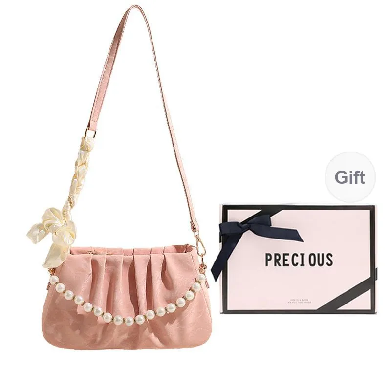 NATTY PU Crossbody Bag Shoulder Bag Regular Women's Ecru/Pink/Black/Khaki-14