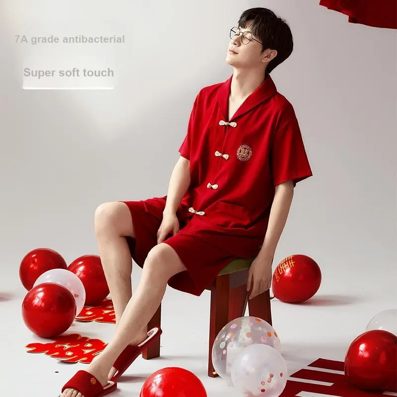 FENTENGCARE Men Pajama Sets-4