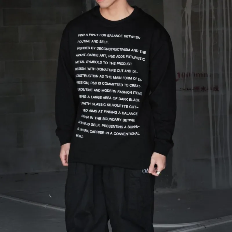 PILOTDRAGON P&D 24FW Long Sleeved Sweatshirt Unisex-2