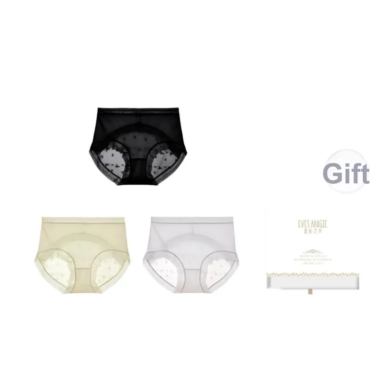 XIA.WA.ZHI.XIU Underpants Women's Shopping Bag 3 Pack-15