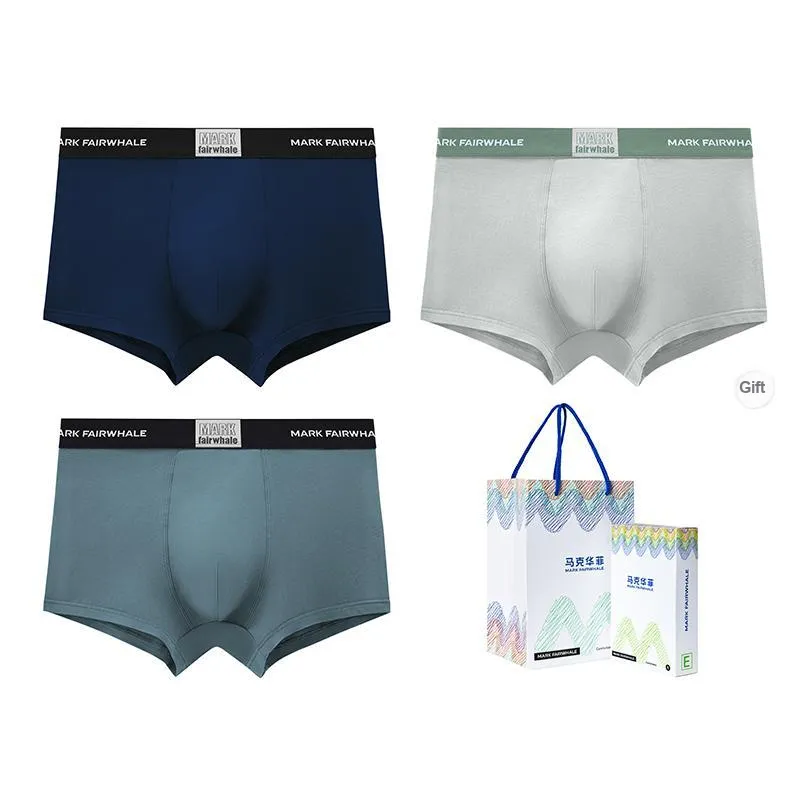 FAIRWHALE Underwear Gift Box Men's Shopping Bag 3 Pack-0
