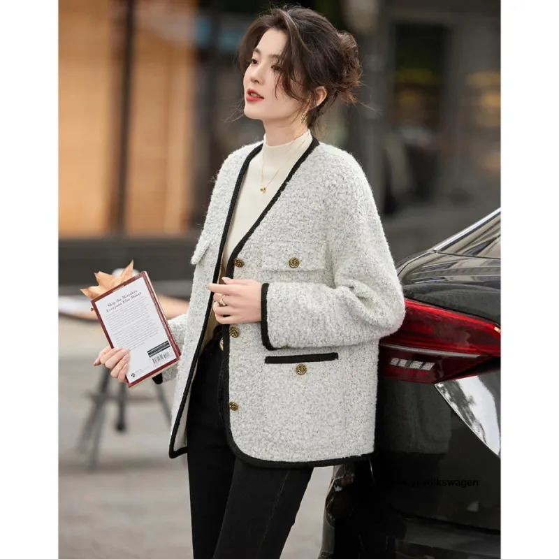 Like The Age Of Water Winter Velvet feel Coat Regular Women's-3