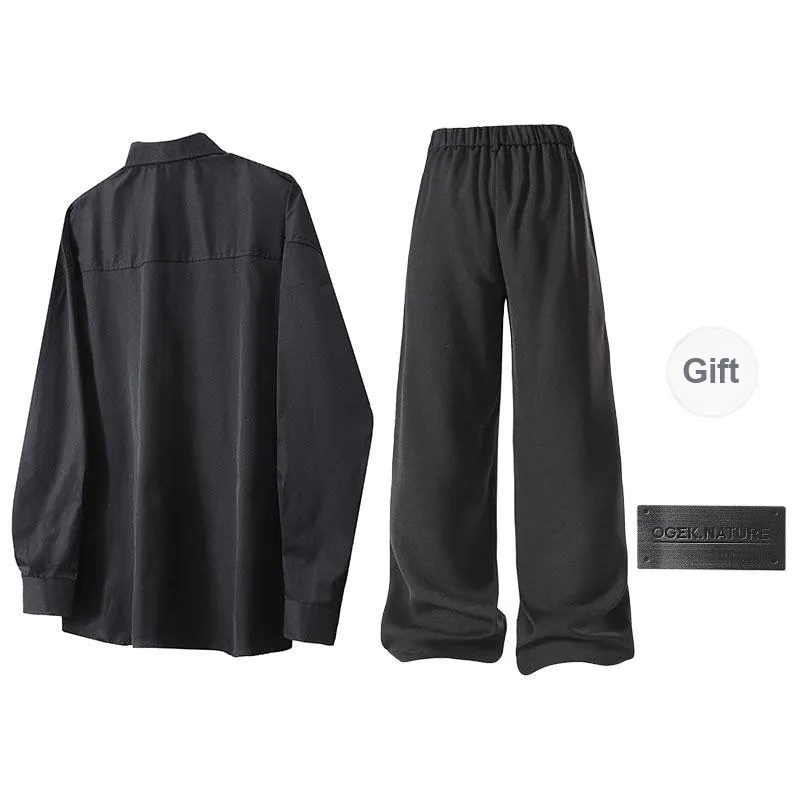 OGEK Shirt Matching Sets Unisex-4