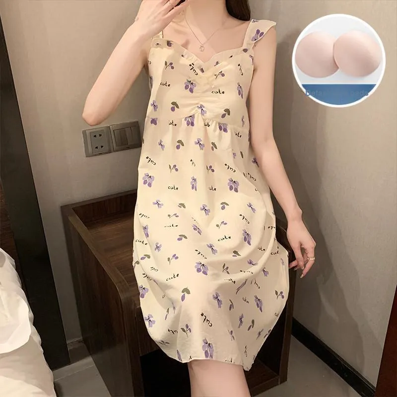 Ta Yan Nightgown Women's Purple-2
